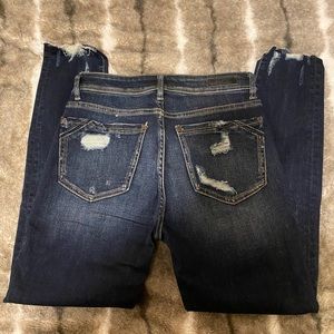 Buckle Black Ankle Skinnies